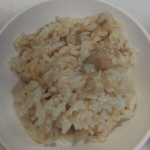 エノキの炊き込みご飯